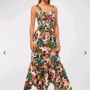 MISA LOS ANGELES Esperanza Sleeveless Maxi Dress in Las Palmas Sz Small. NWT